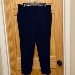 Body by Victoria Navy Blue Dress Pants, Women's Size 8, Tapered Leg, Flat Front